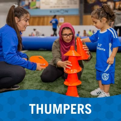 Lil' Kickers Thumpers class